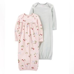 Carter's Newborn sleeper Night gown 2 piece set